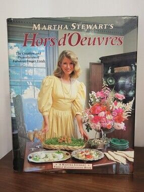 Martha Stewart Hors d'Oeuvres Vintage Cookbook Hardcover